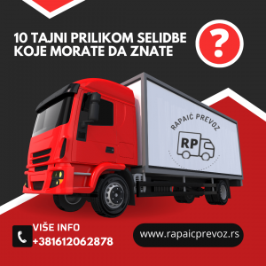 10 tajni prilikom selidbe koje morate da znate